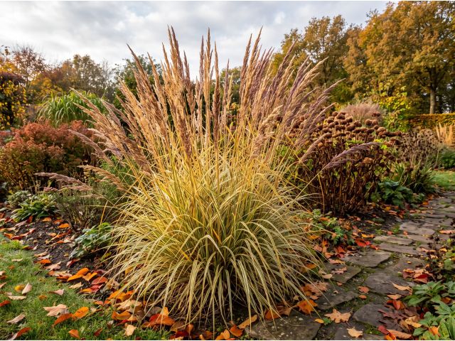 Graminées ornementales au jardin