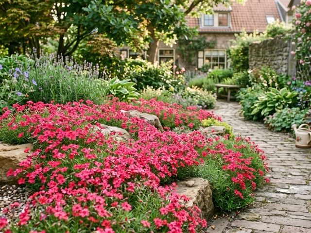 Vivaces en fleurs