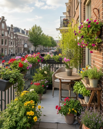 Groen Dakterras/balkon